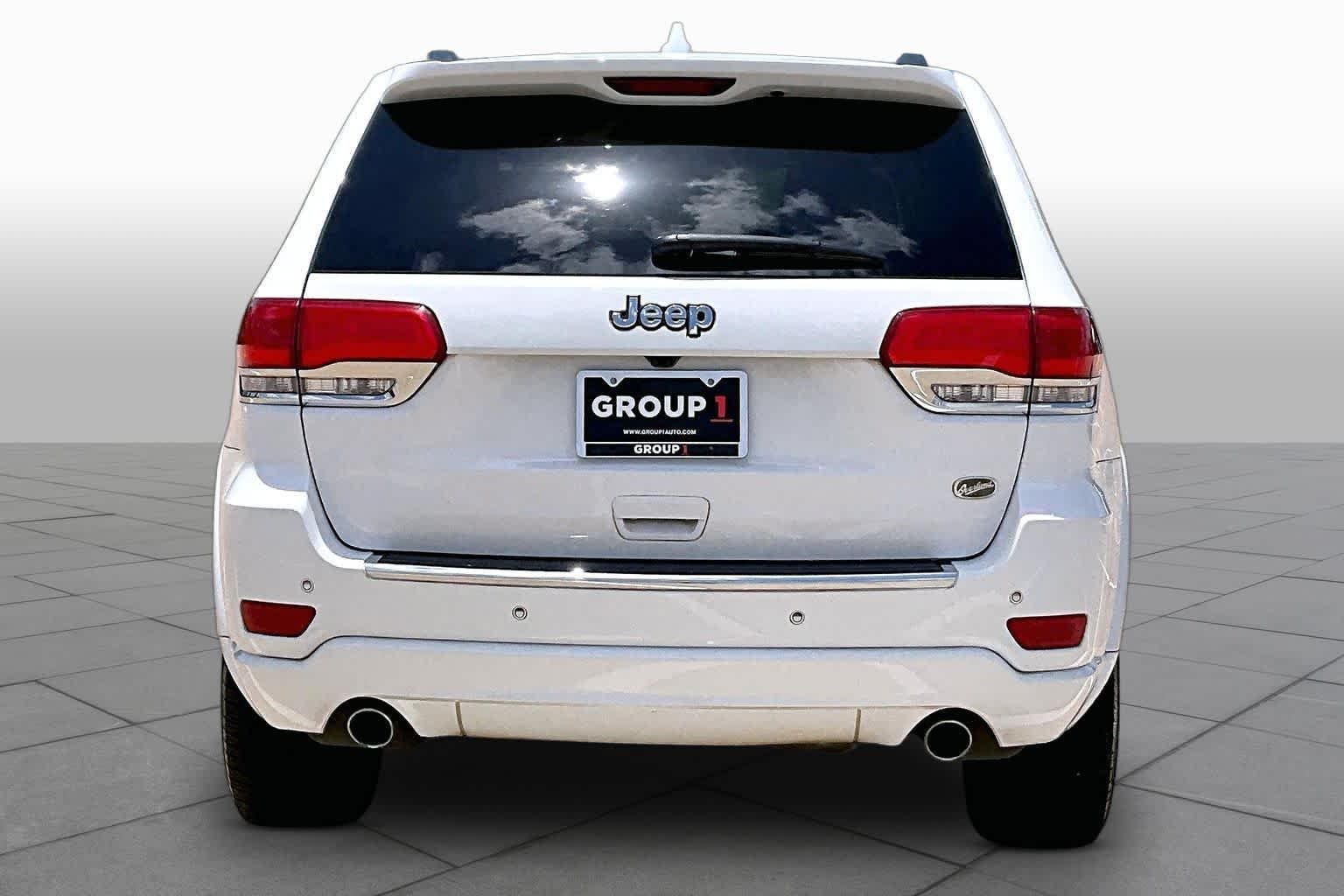 Used 2020 Bright White Clearcoat Jeep Overland image 5
