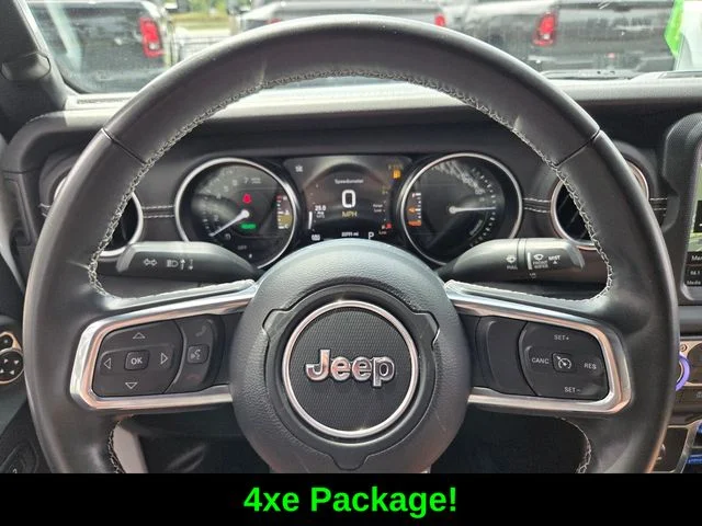 Certified Used 2022 White Jeep Unlimited Sahara 4xe image 27