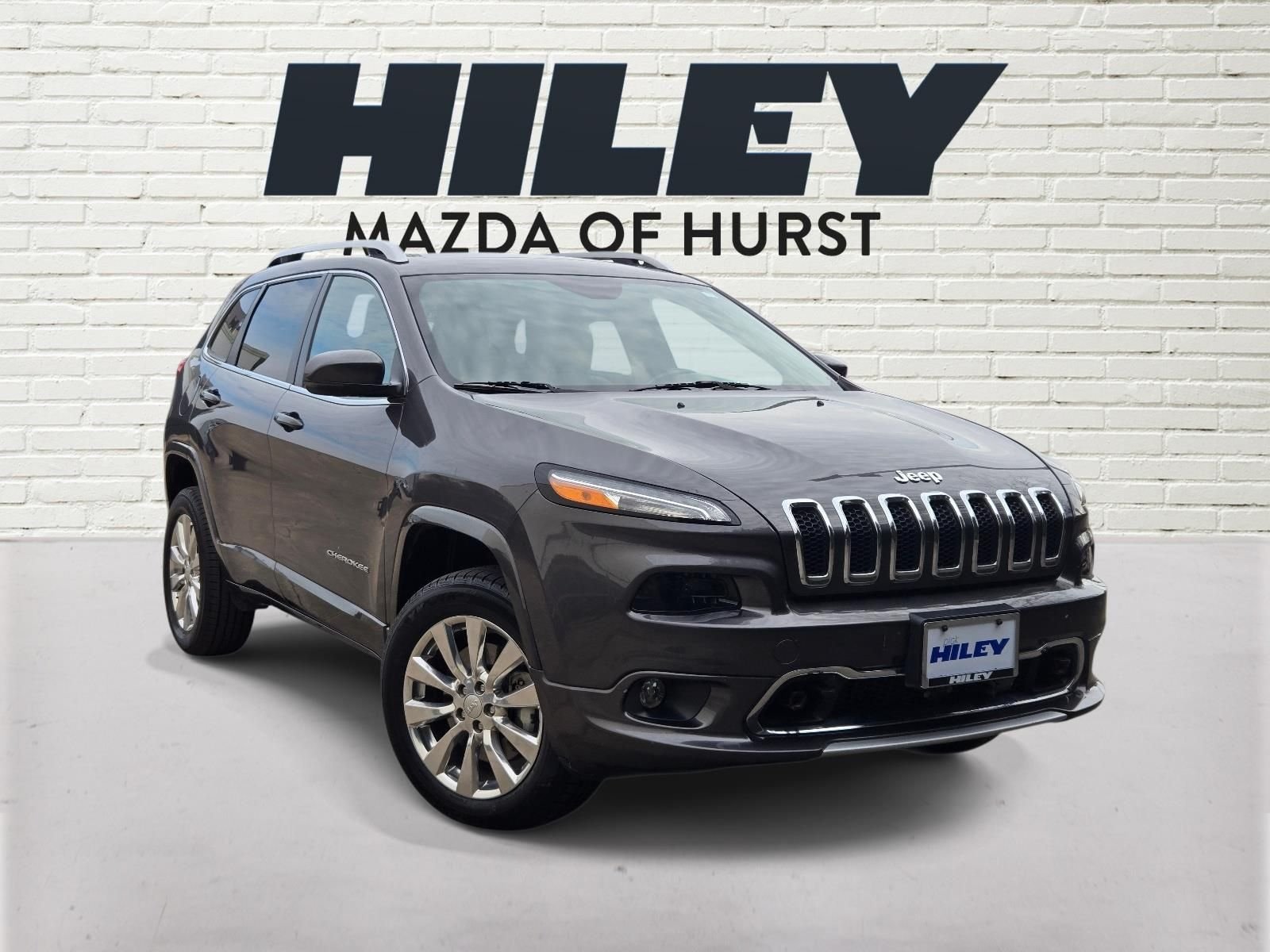 Gray (Granite Crystal Metallic Clearcoat) 2018 Jeep Cherokee Overland 4WD SUV / Crossover Four-Wheel Drive 9-Speed Automatic