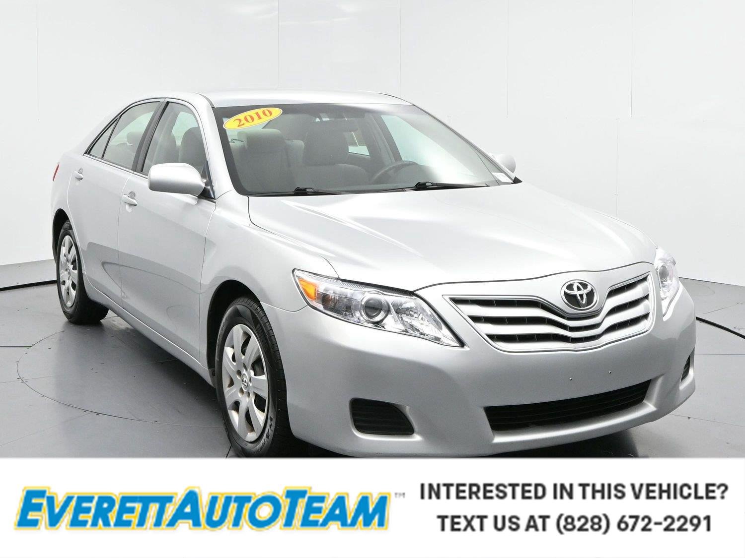 Classic Silver Metallic 2010 Toyota Camry Sedan Front-Wheel Drive 