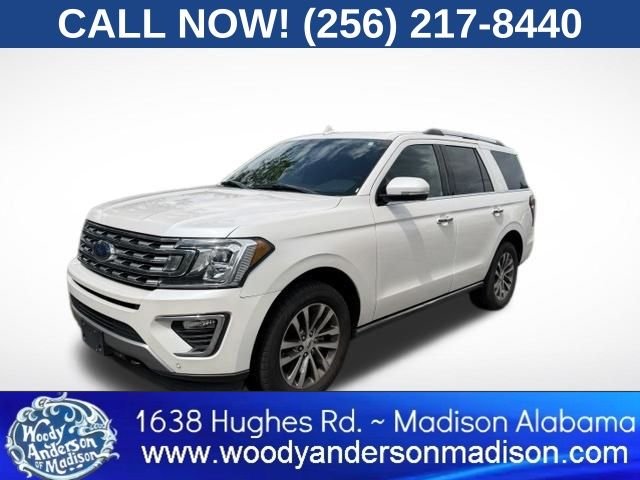 Used 2018 White Platinum Tri-Coat Metallic Ford Limited image 1