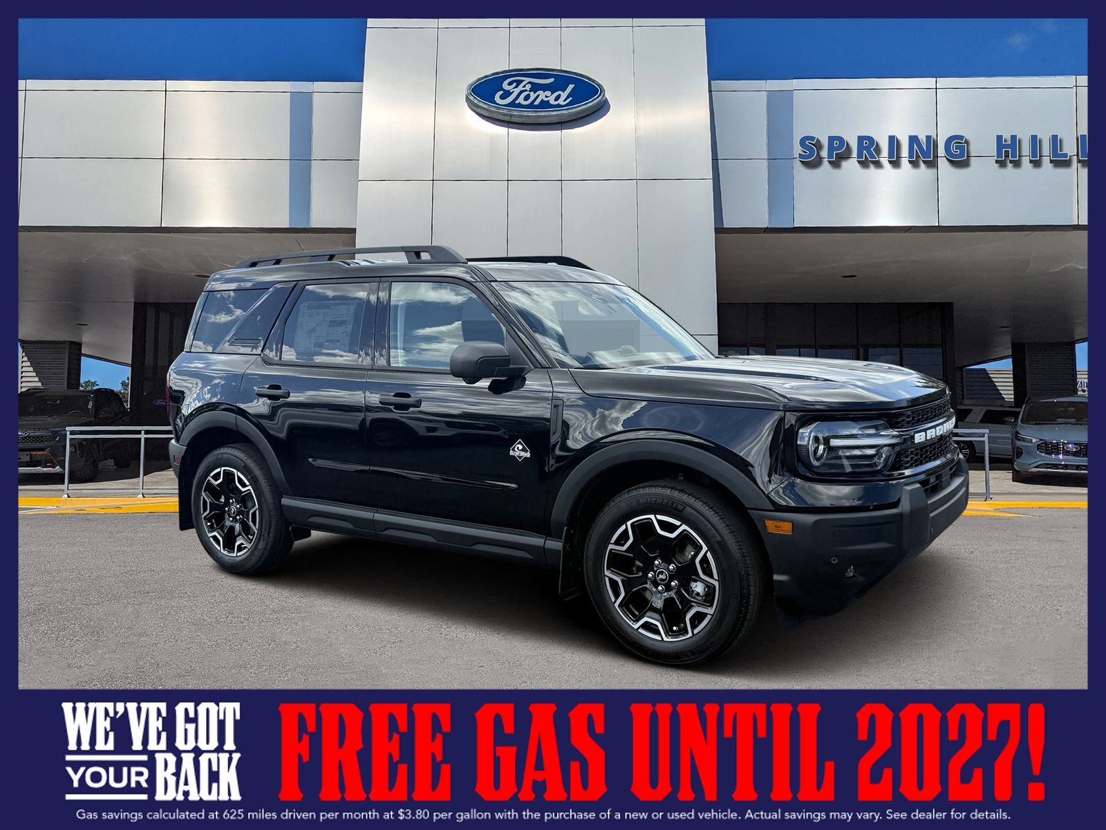 New 2026 Shadow Black Ford Outer Banks image 1