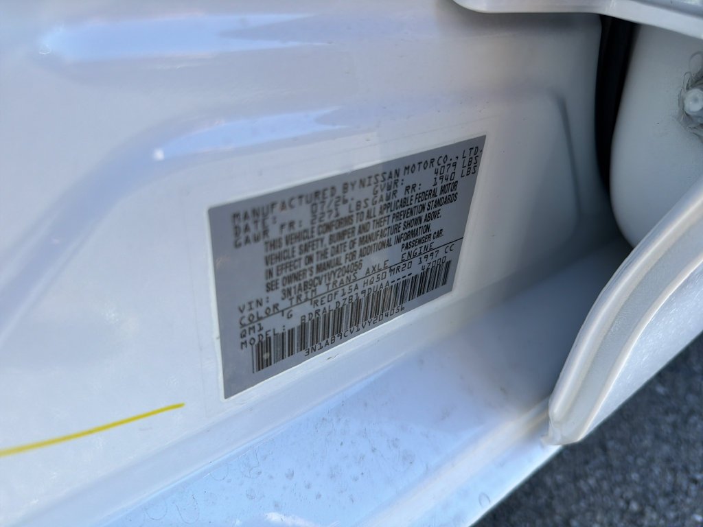 New 2027 White Nissan SV image 22