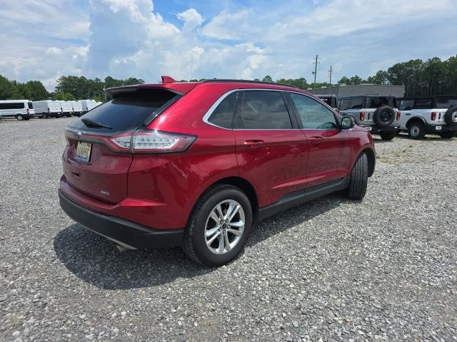 Used 2017 Ruby Red Metallic Tinted Clearcoat Ford SEL image 5