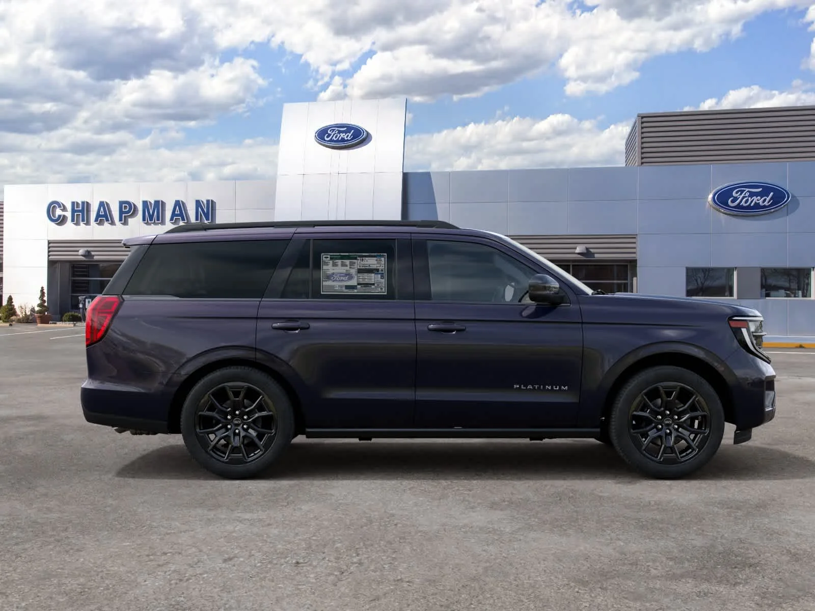 New 2027 Blue Ember Metallic Ford Platinum image 5