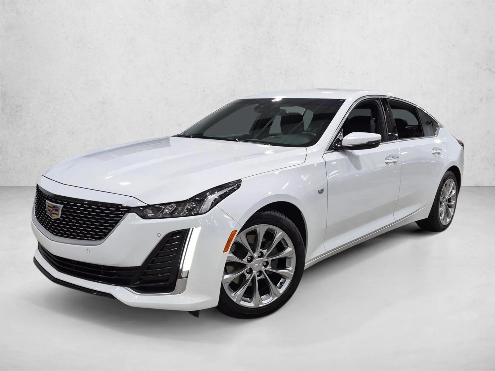 Certified Used 2023 Crystal White Tricoat Cadillac Premium Luxury image 1