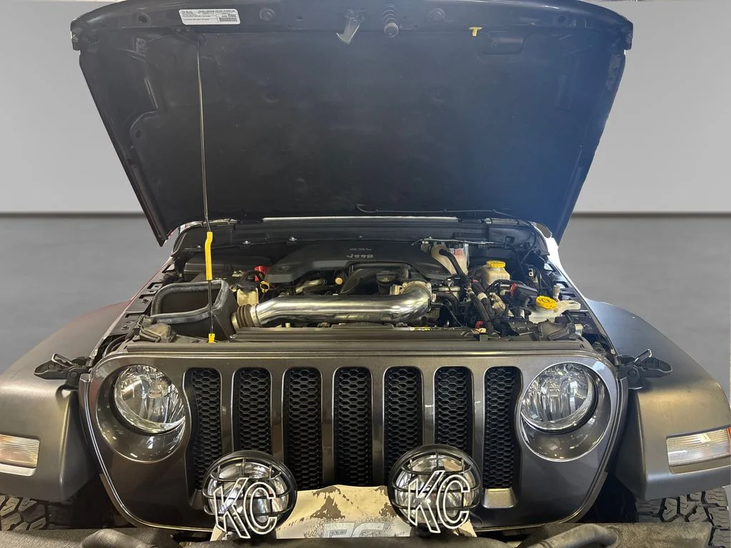 Certified Used 2019 Granite Crystal Clearcoat Metallic Jeep Unlimited Sport S image 13