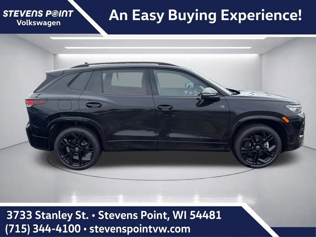 New 2026 Deep Black Pearl Volkswagen 2.0T SE R-Line Black image 6