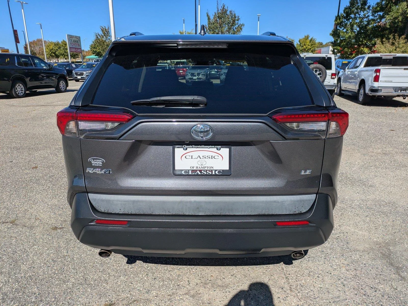 Used 2021 Magnetic Gray Metallic Toyota LE image 5
