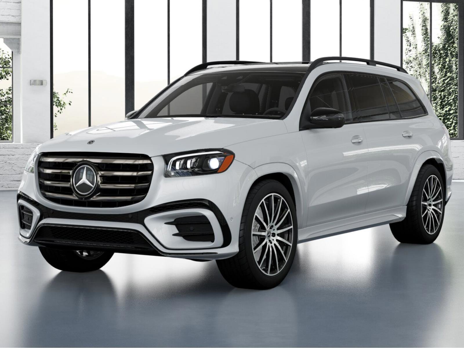 New 2026 MANUFAKTUR Moonlight White Metallic Mercedes-Benz GLS 450 image 44