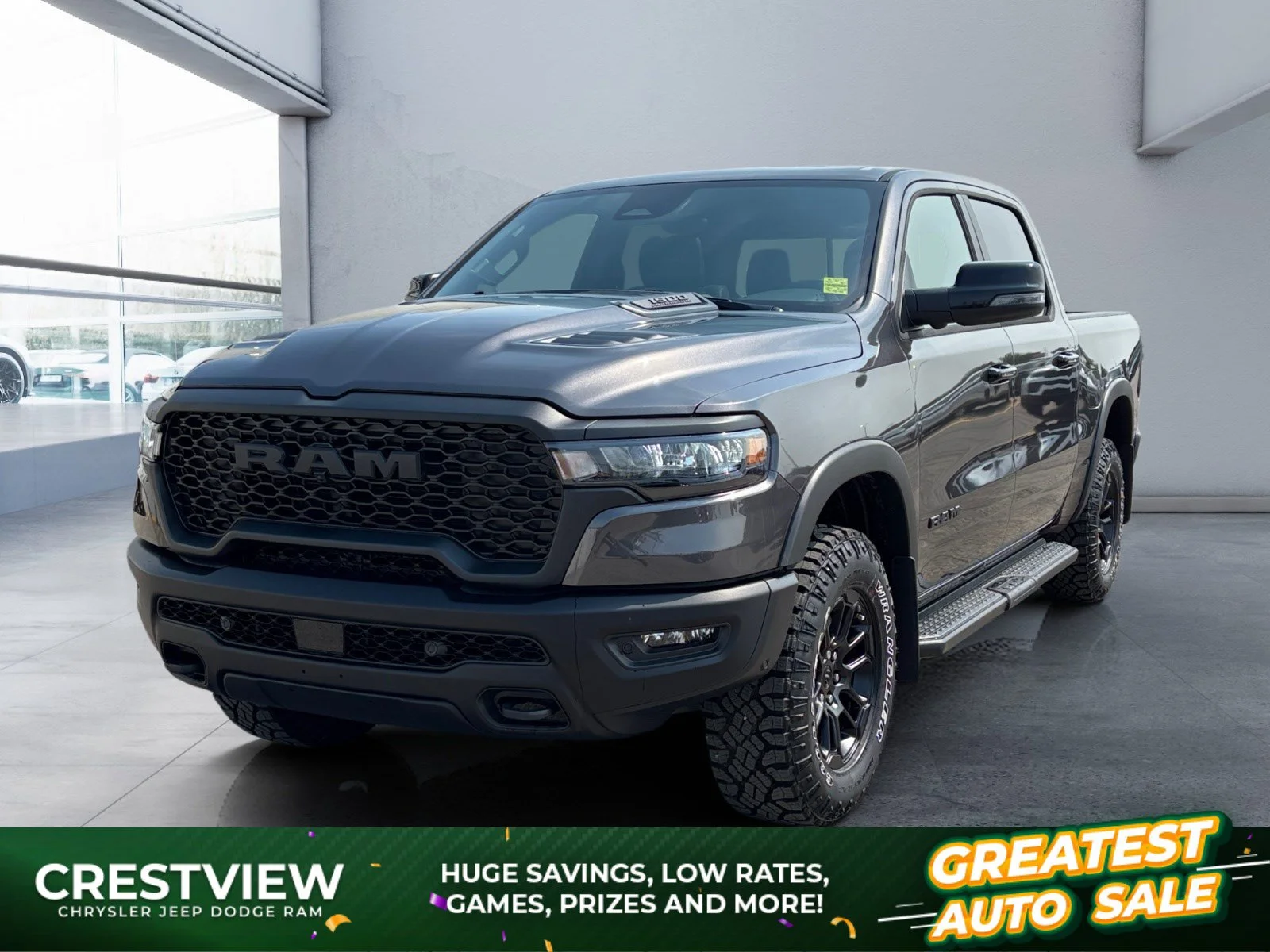 New 2026 Granite Crystal Metallic Ram Rebel image 1