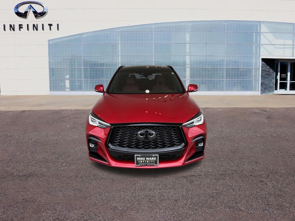 Certified Used 2025 Red INFINITI SPORT image 12