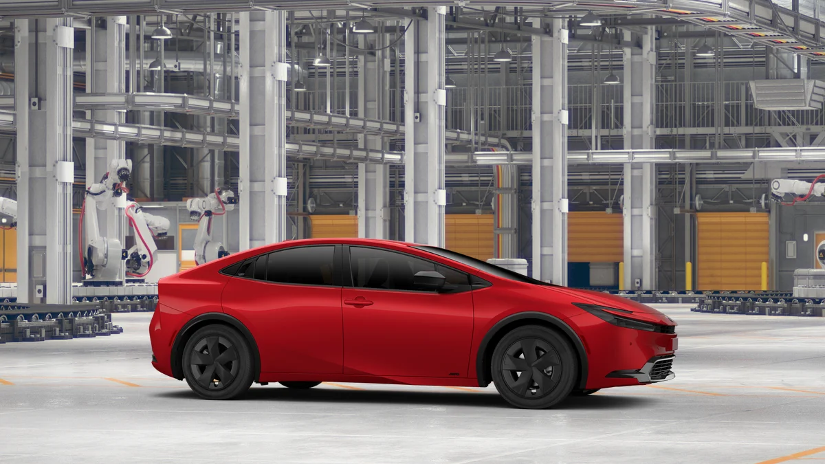 New 2027 Supersonic Red Toyota LE AWD image 13
