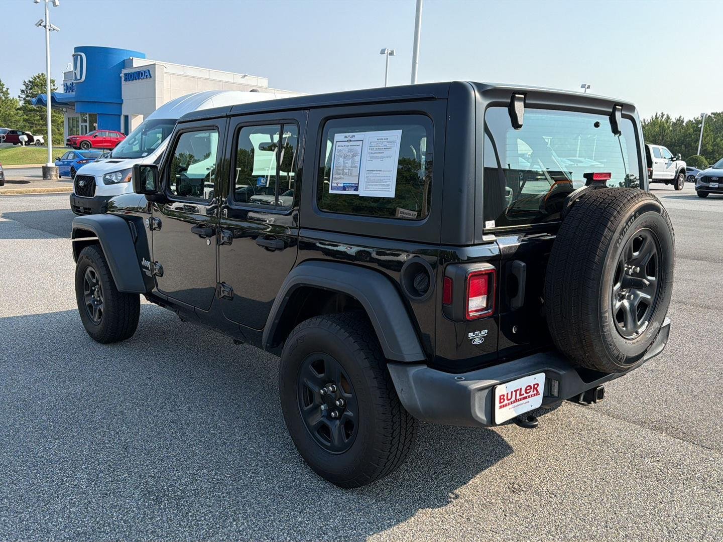 Used 2020 Black Clearcoat Jeep Sport image 4