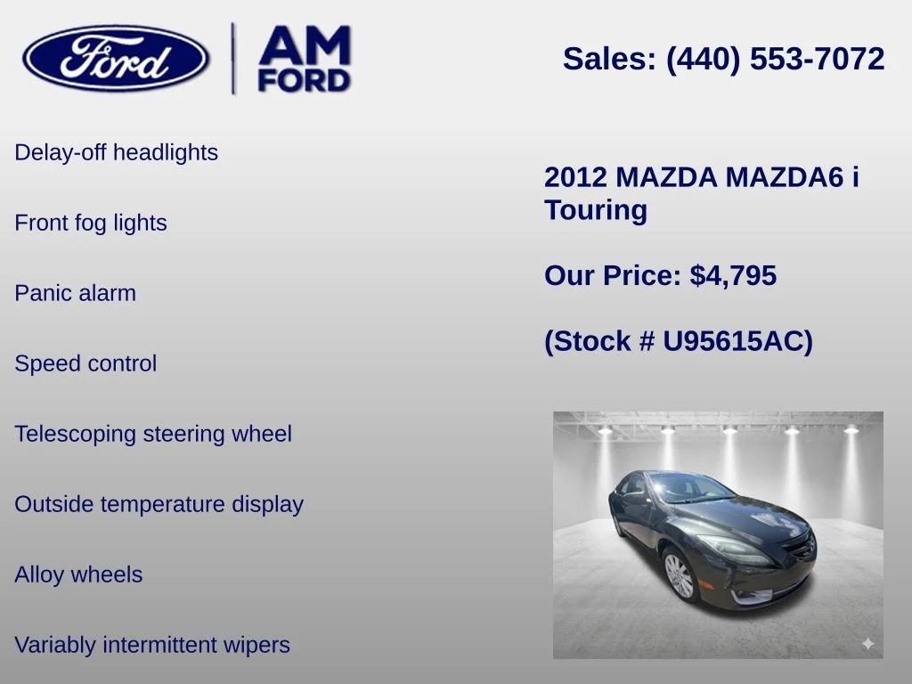Used 2012 Autumn Bronze Mazda i Touring image 12