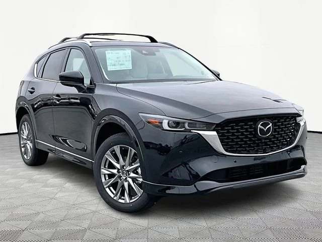 Jet Black Mica 2025 Mazda CX-5 2.5 S Premium Plus AWD SUV / Crossover All-Wheel Drive