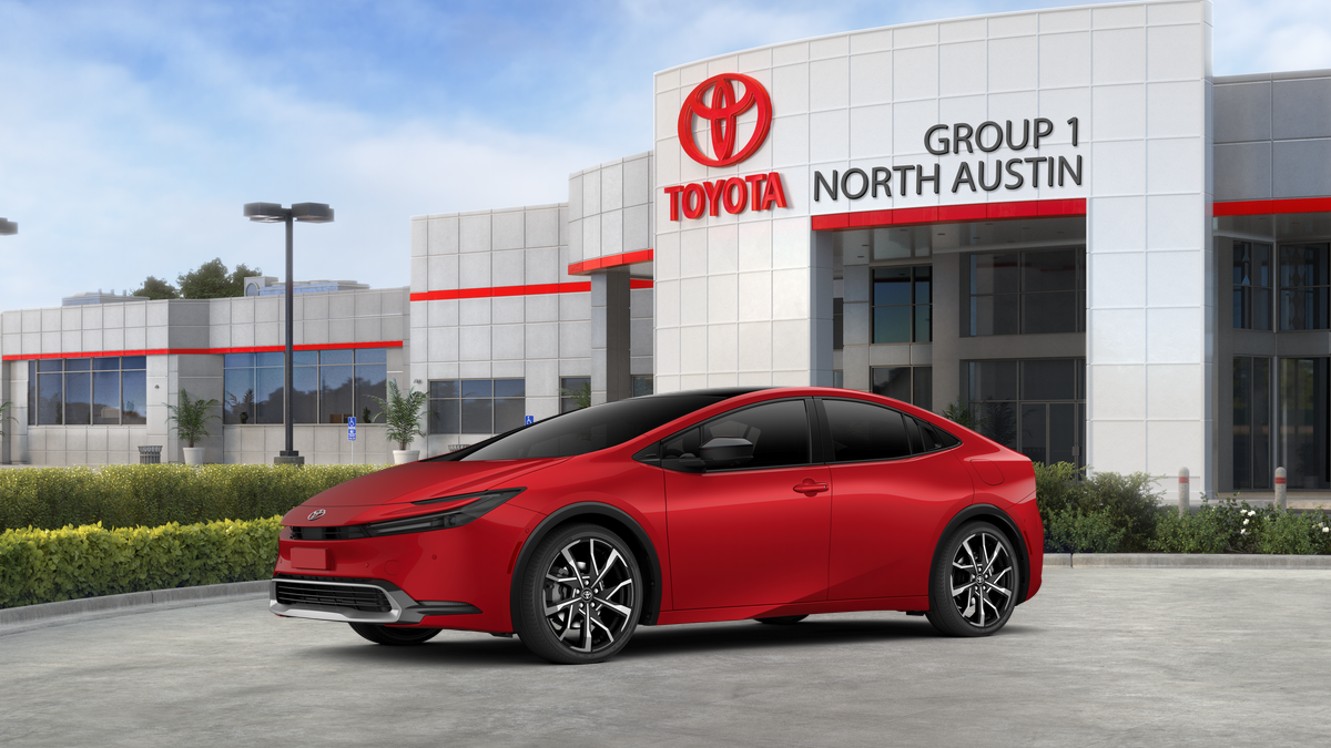 New 2026 Supersonic Red Toyota XSE Premium image 2