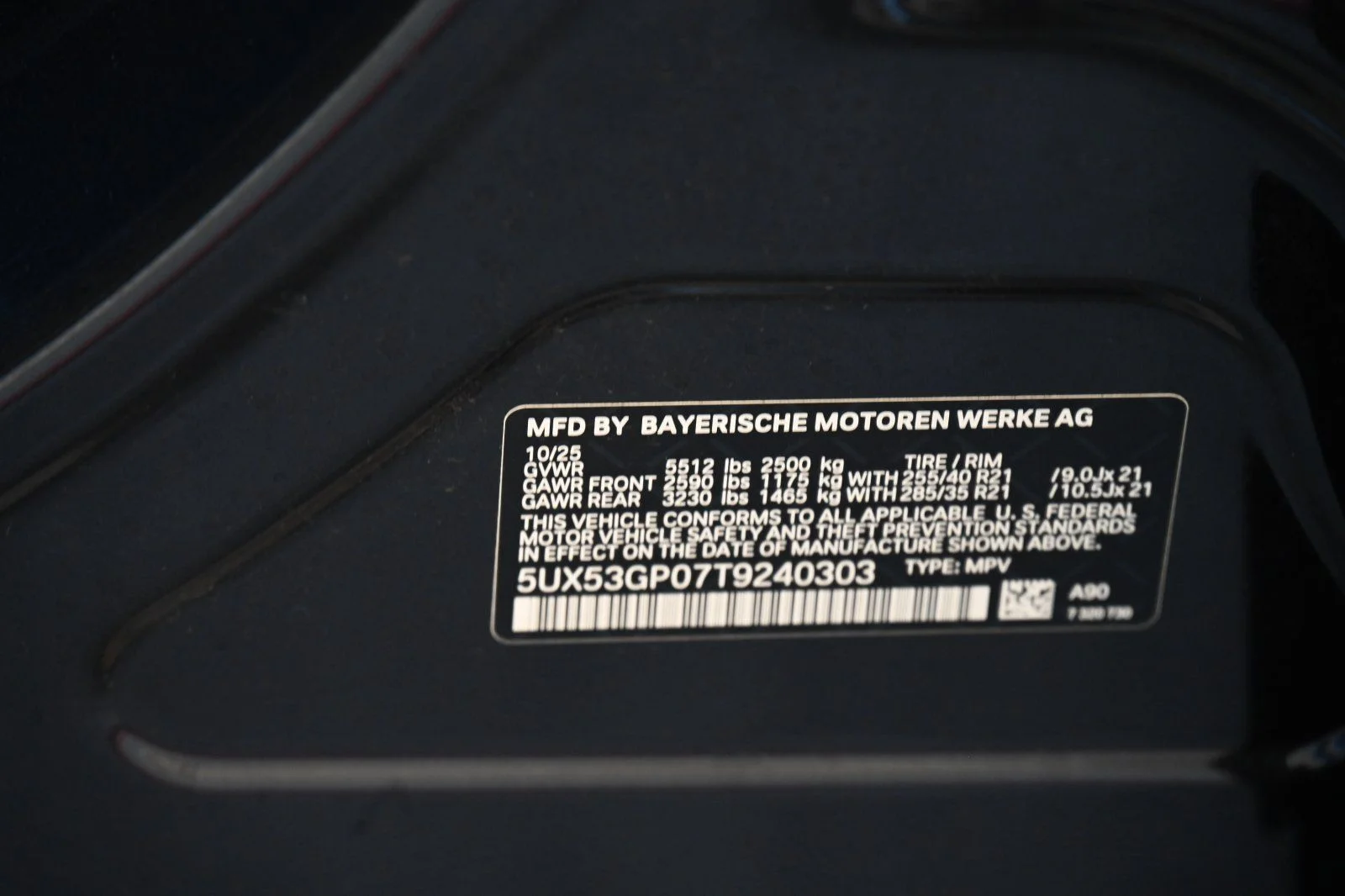 Certified Used 2026 Dark Graphite Metallic BMW 30 xDrive image 24