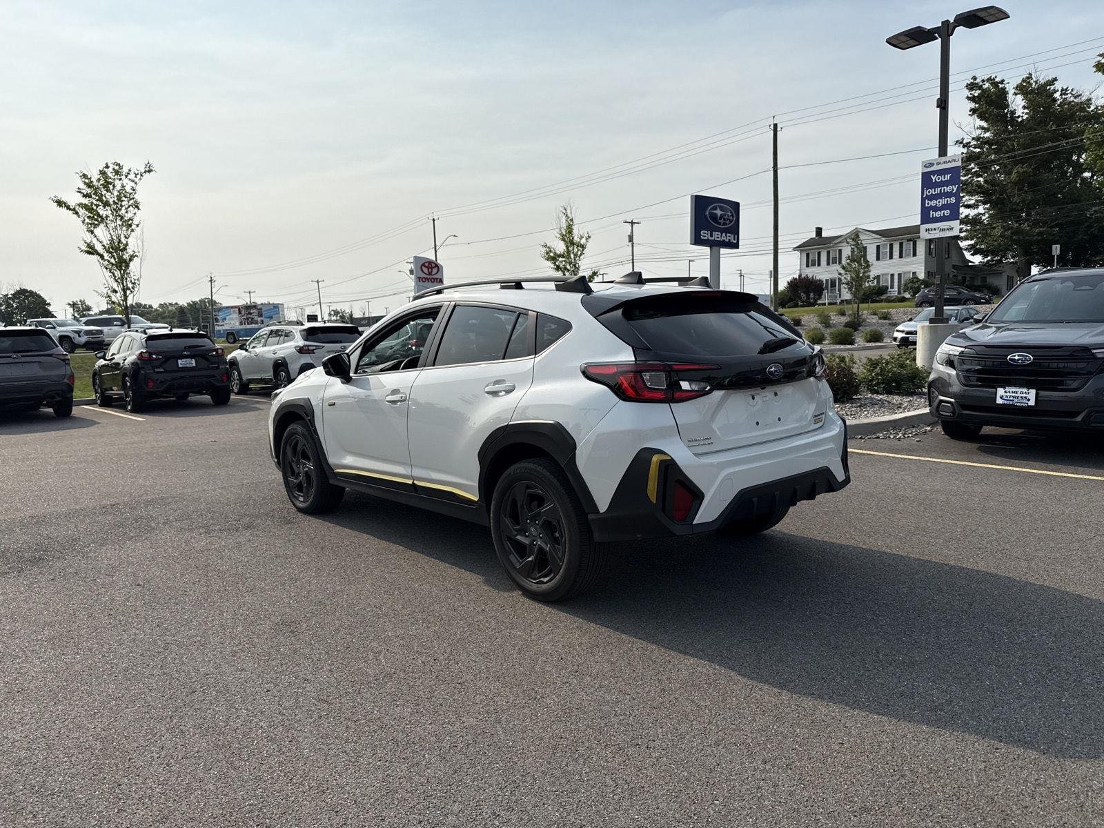 Used 2024 Crystal White Pearl Subaru Sport image 5