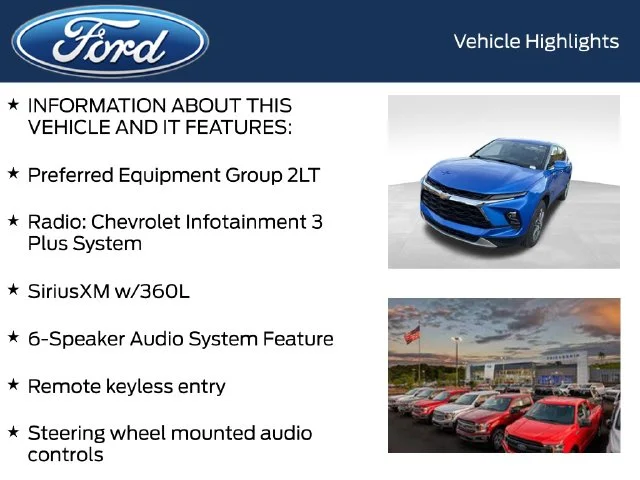 Used 2024 Blue Chevrolet LT image 4