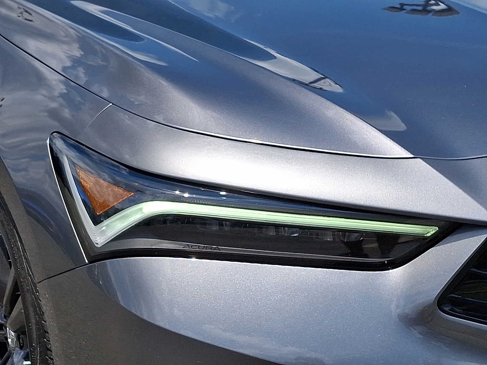 Certified Used 2024 Liquid Carbon Metallic Acura A-SPEC TECH image 10