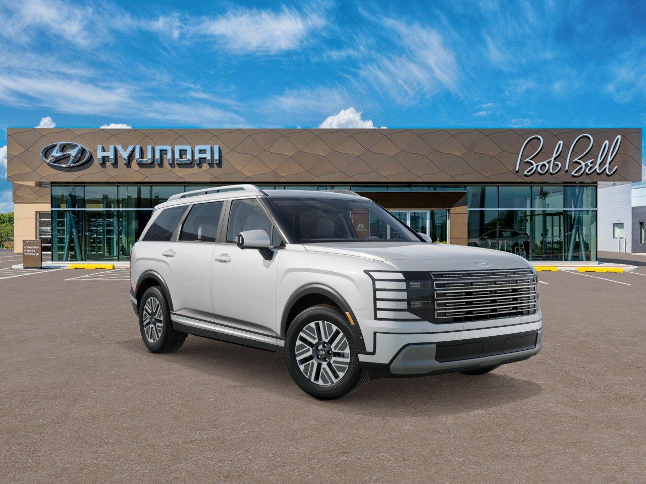 New 2026 Creamy White Pearl Hyundai SEL Premium 8P image 2