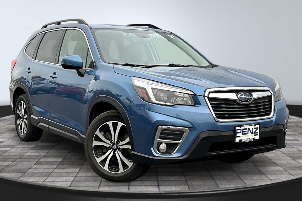 Used 2021 Blue Subaru Limited image 3