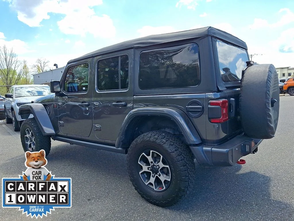 Used 2022 Gray Jeep Unlimited Rubicon image 4