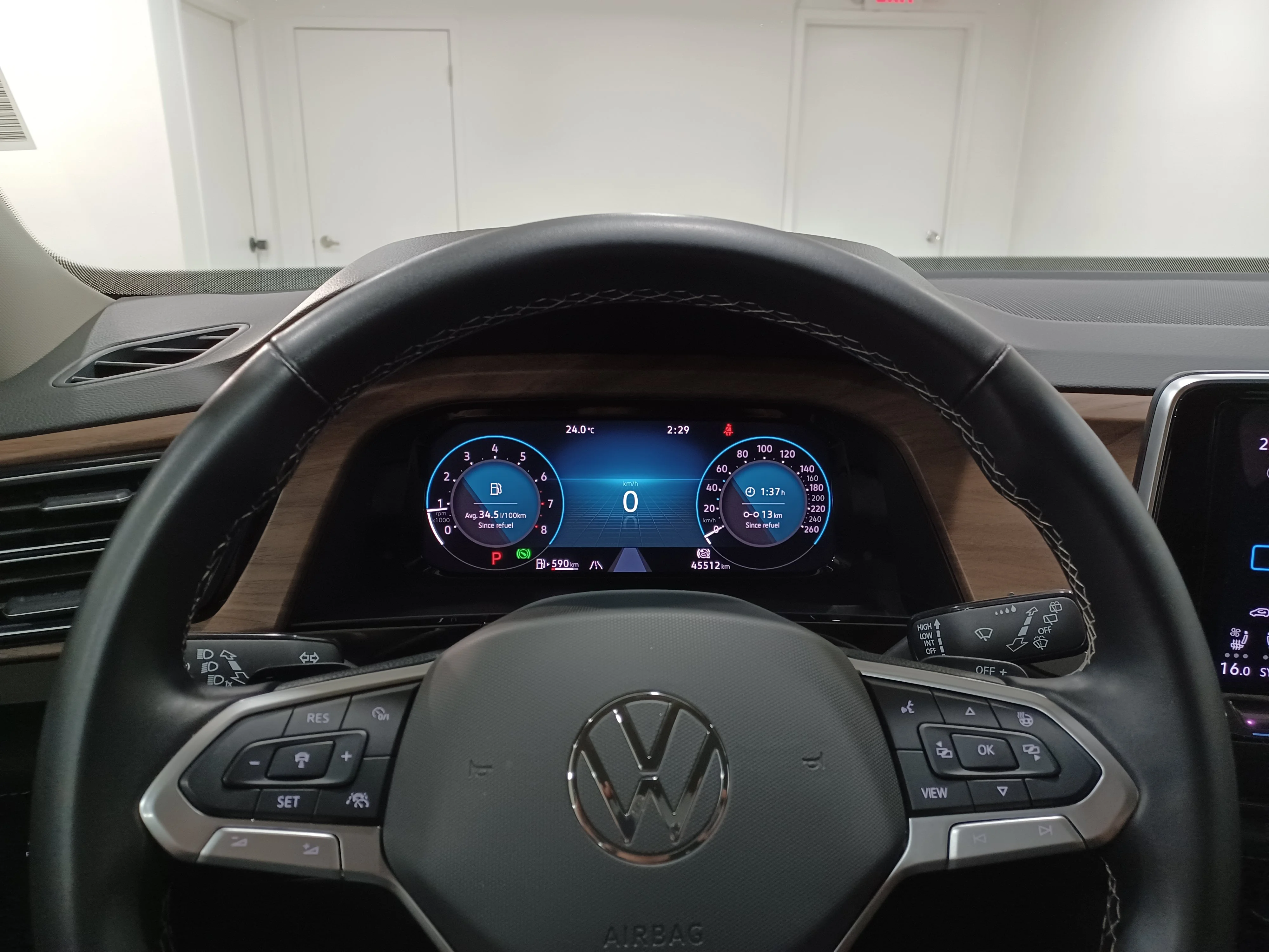 Certified Used 2025 Platinum Gray Metallic Volkswagen Comfortline 4Motion*7 Pass | AWD | Adaptive Cruise | Remote Start | Cooled Leather | Htd Wheel image 14