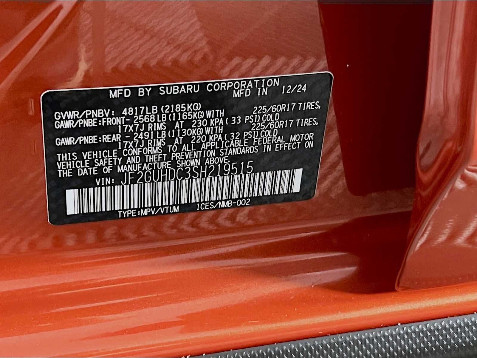 2025 Subaru Crosstrek Premium - Photo 33