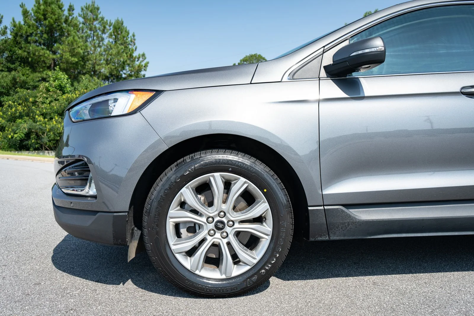 Used 2024 Gray Ford Titanium image 4