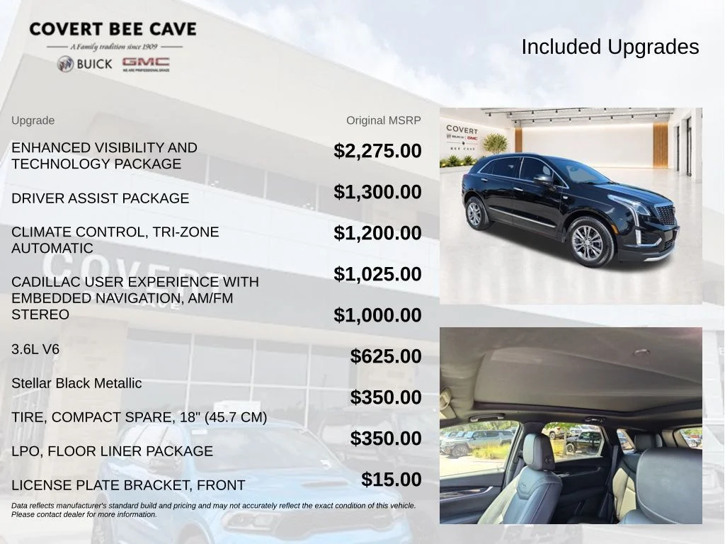 Used 2021 Black Cadillac Premium Luxury image 14