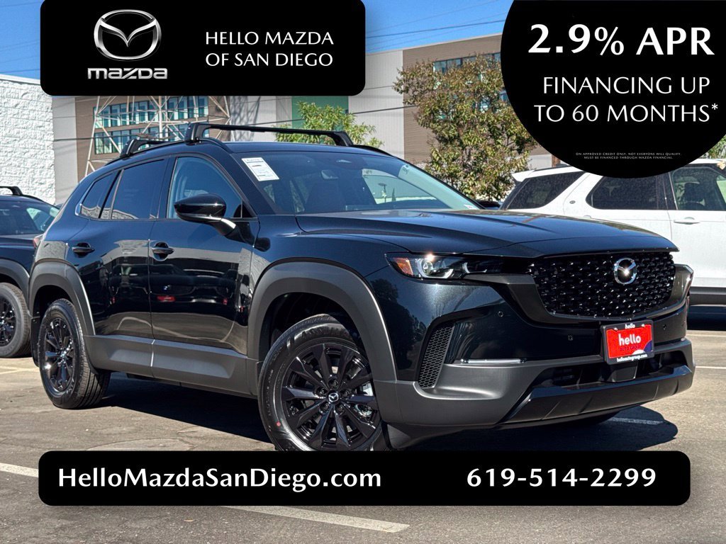 New 2026 Jet Black Mica Mazda Premium AWD image 1