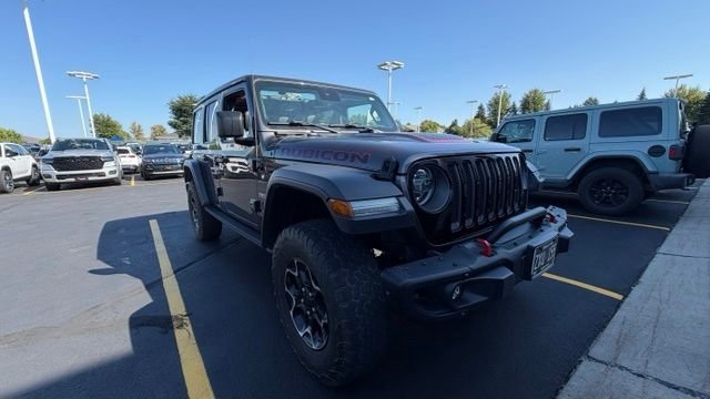 Certified Used 2020 Gray Jeep Unlimited Rubicon image 2