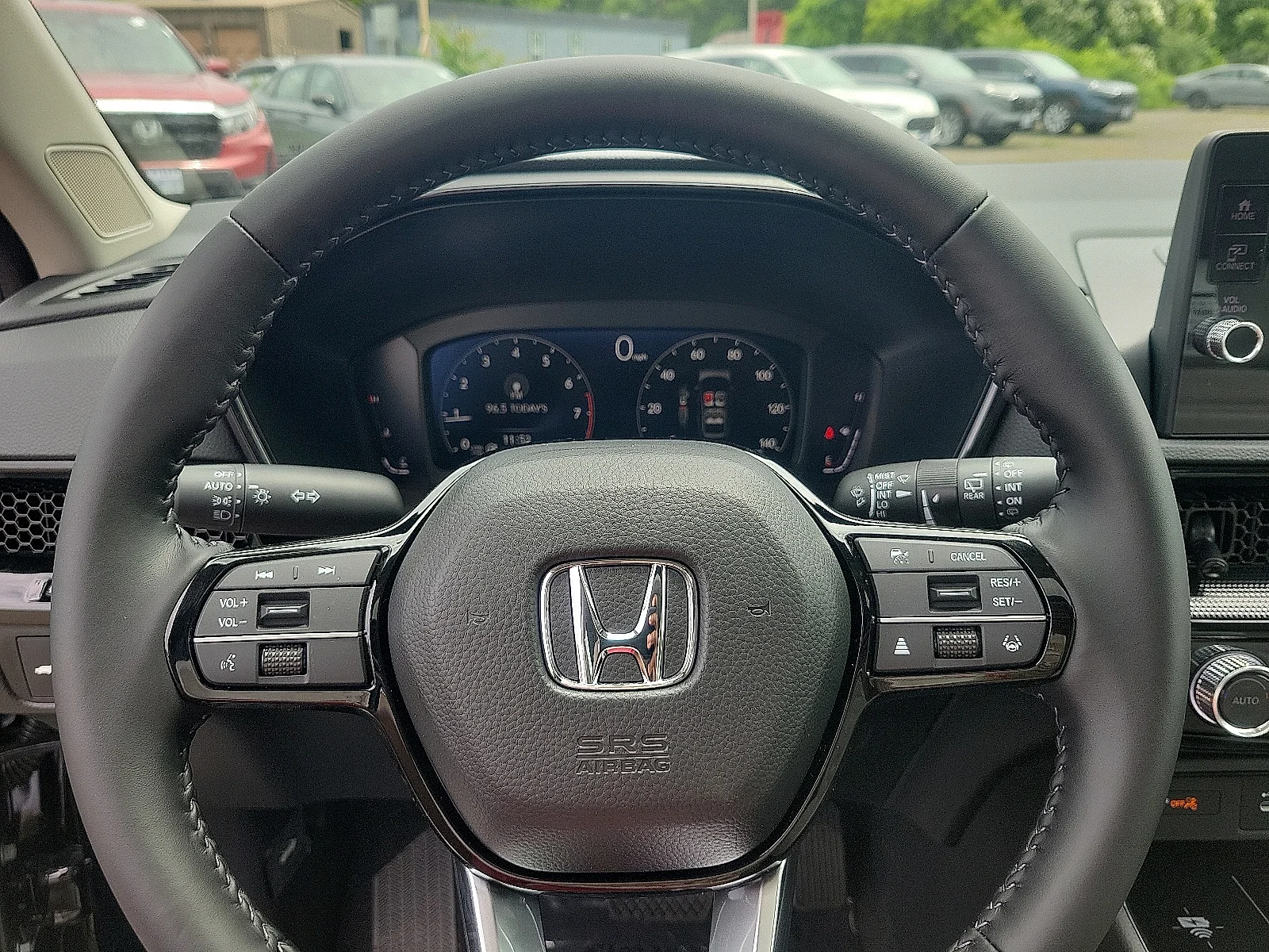 New 2027 Meteorite Gray Metallic Honda EX-L AWD image 11