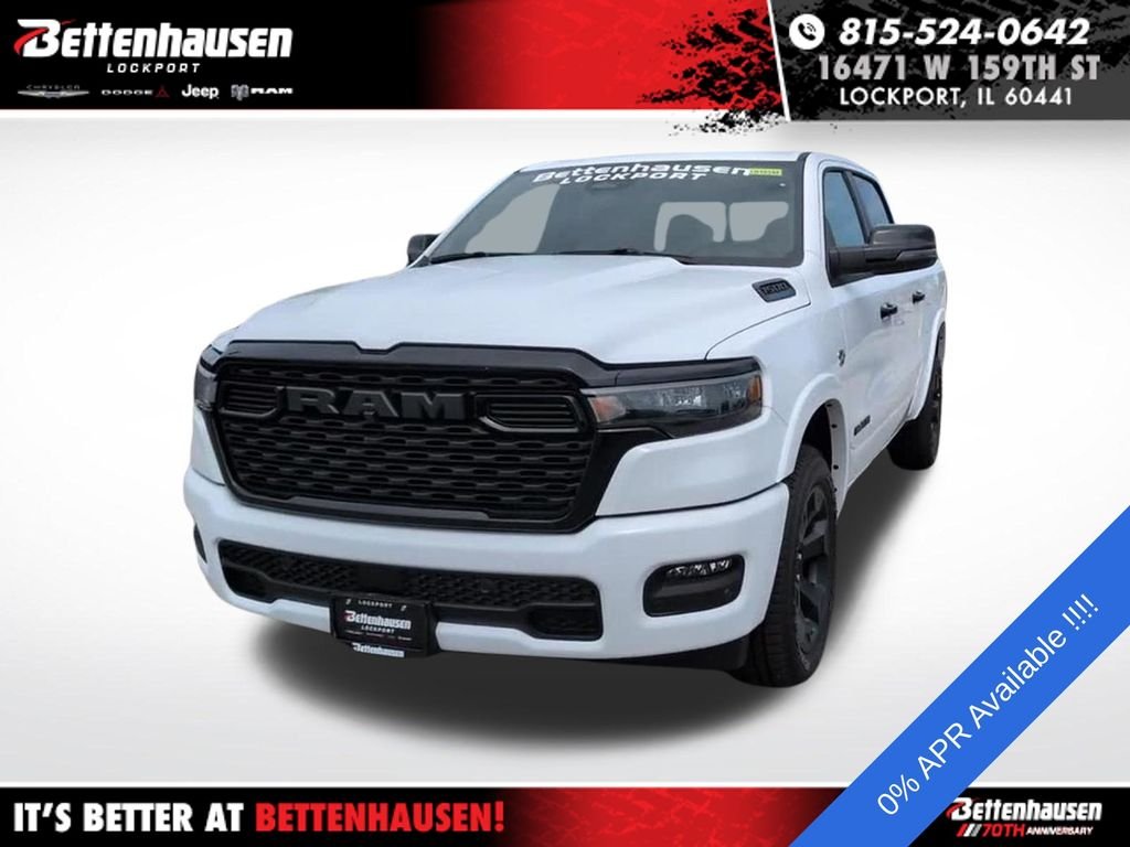 New 2026 Bright White Clear-Coat Exterior Paint RAM Big Horn image 13
