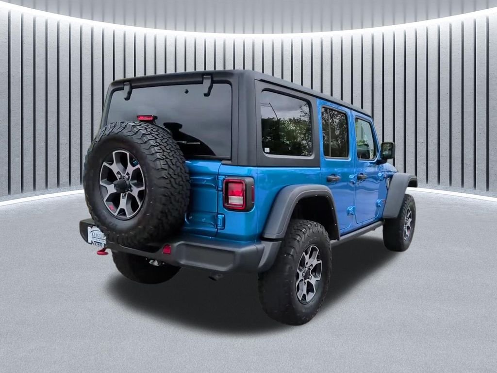 Used 2023 Blue Jeep Rubicon image 9