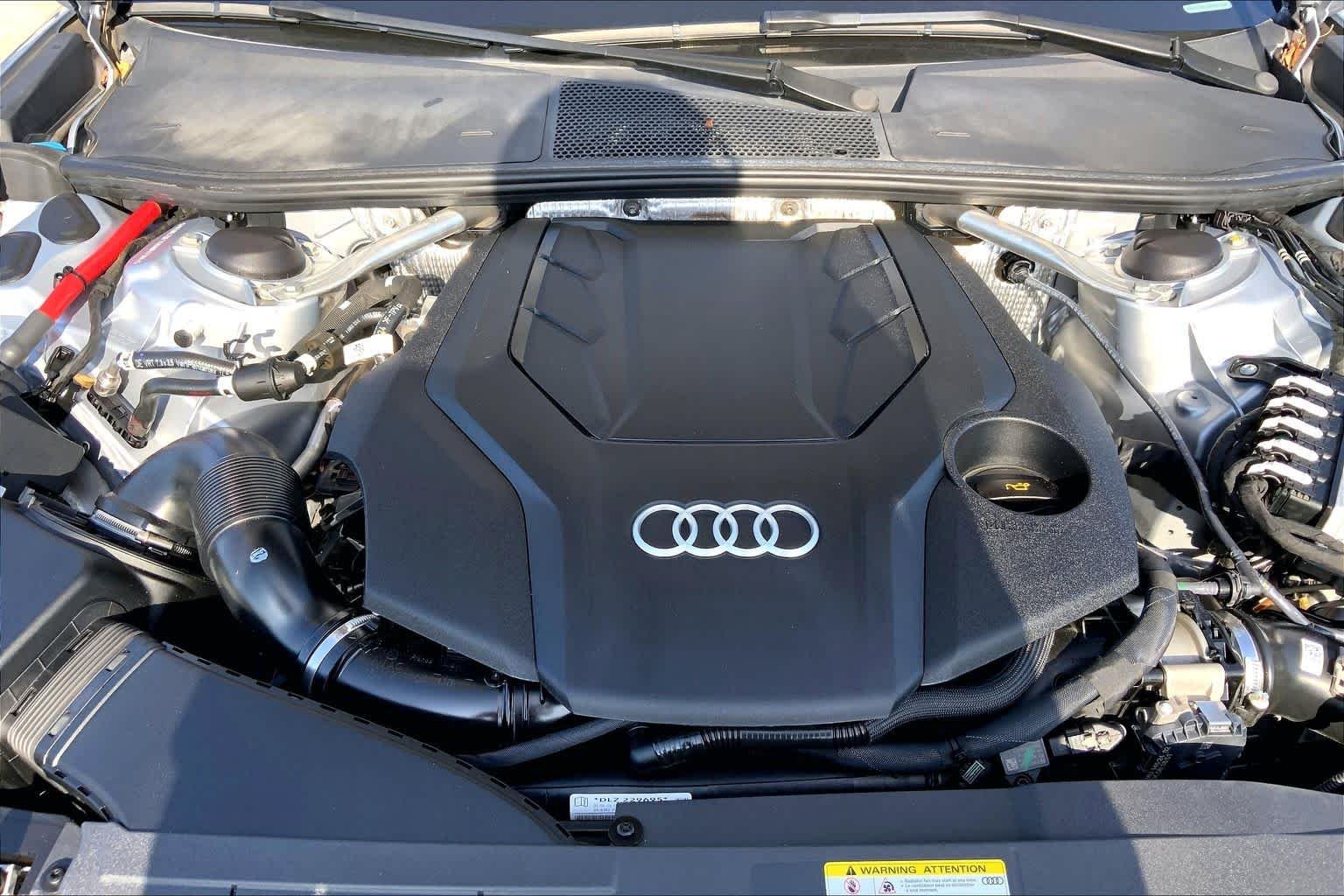 Used 2024 Florett Silver Metallic Audi Premium Plus image 32