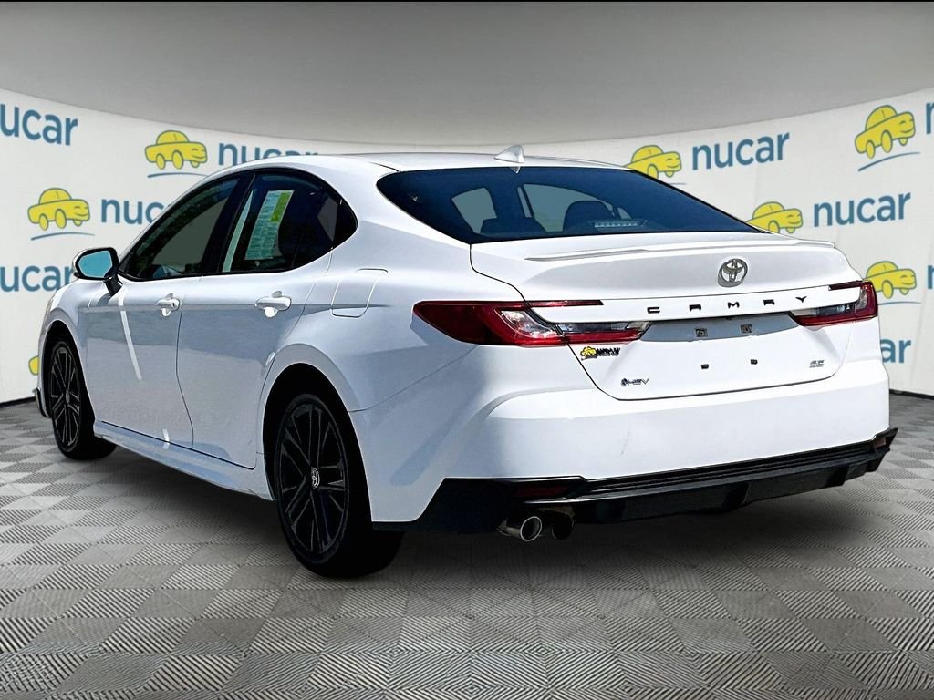 Used 2025 White Toyota SE image 4