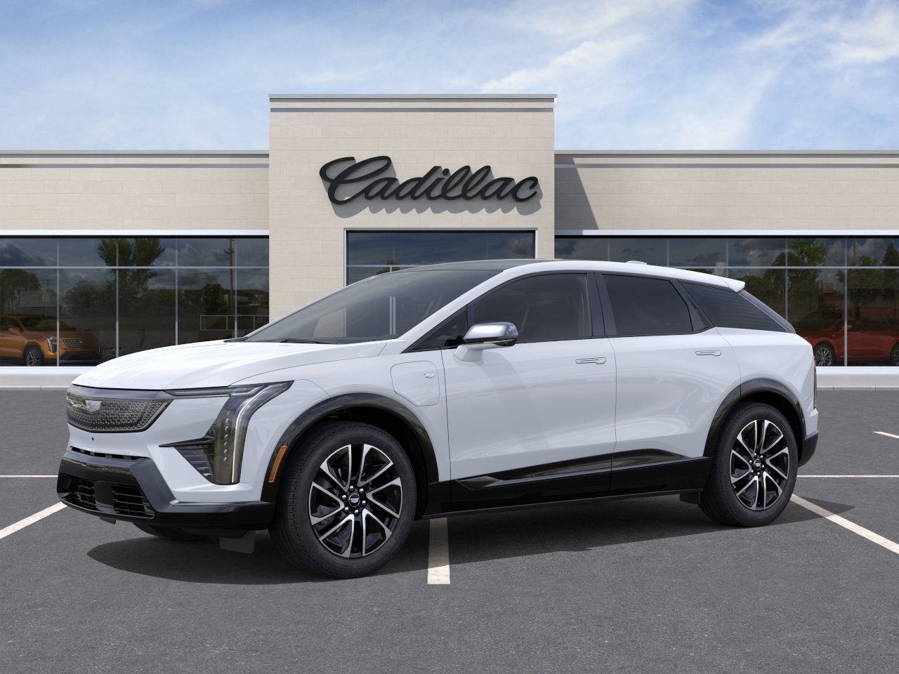 New 2027 Vibrant White Tricoat Cadillac Sport image 2