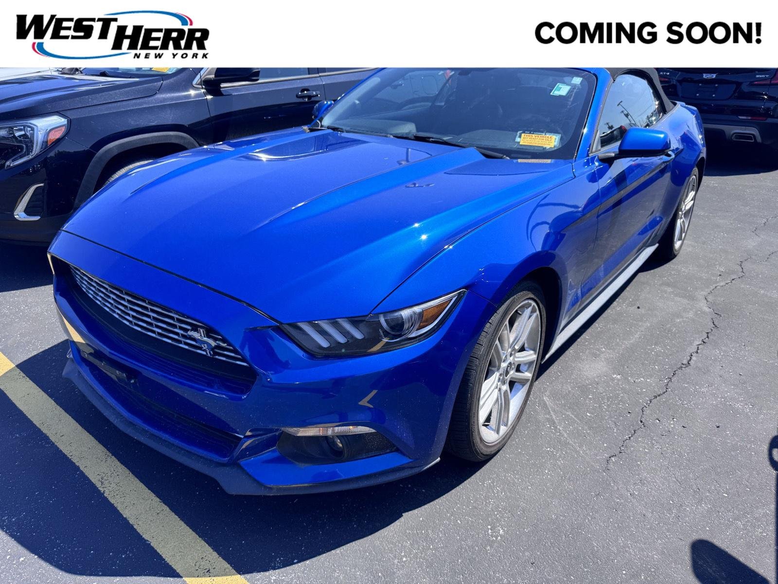Used 2017 Lightning Blue Ford EcoBoost Premium image 1