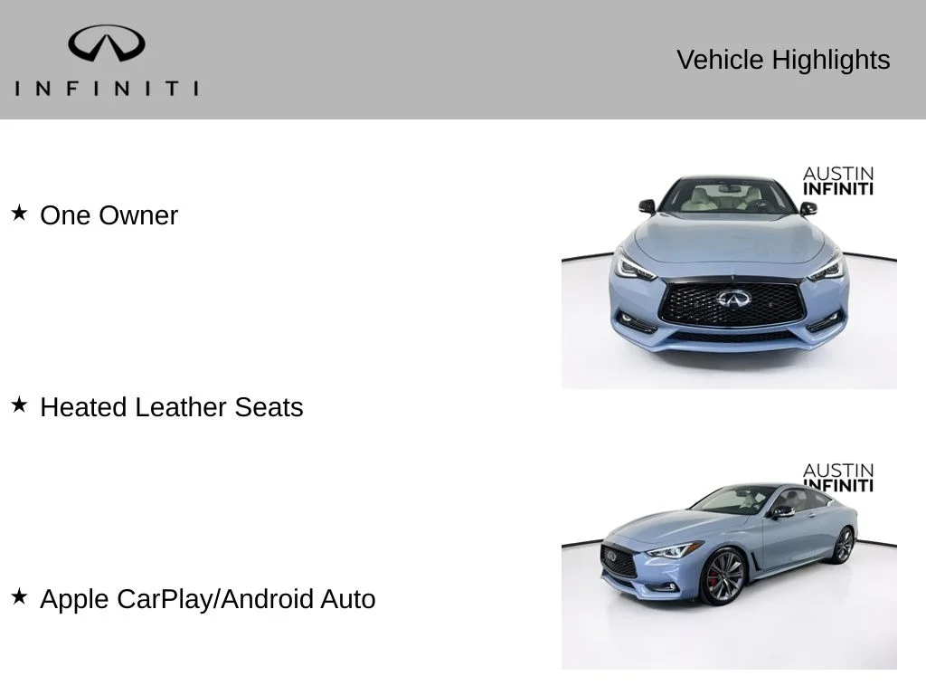 Certified Used 2022 Gray INFINITI Red Sport 400 image 3