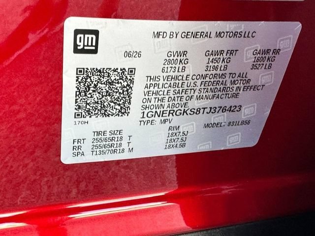 New 2026 Radiant Red Tintcoat Chevrolet LT image 15