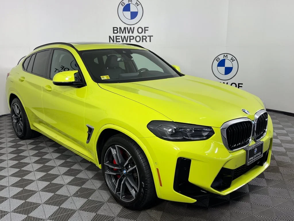 Certified Used 2024 Yellow BMW Base image 1