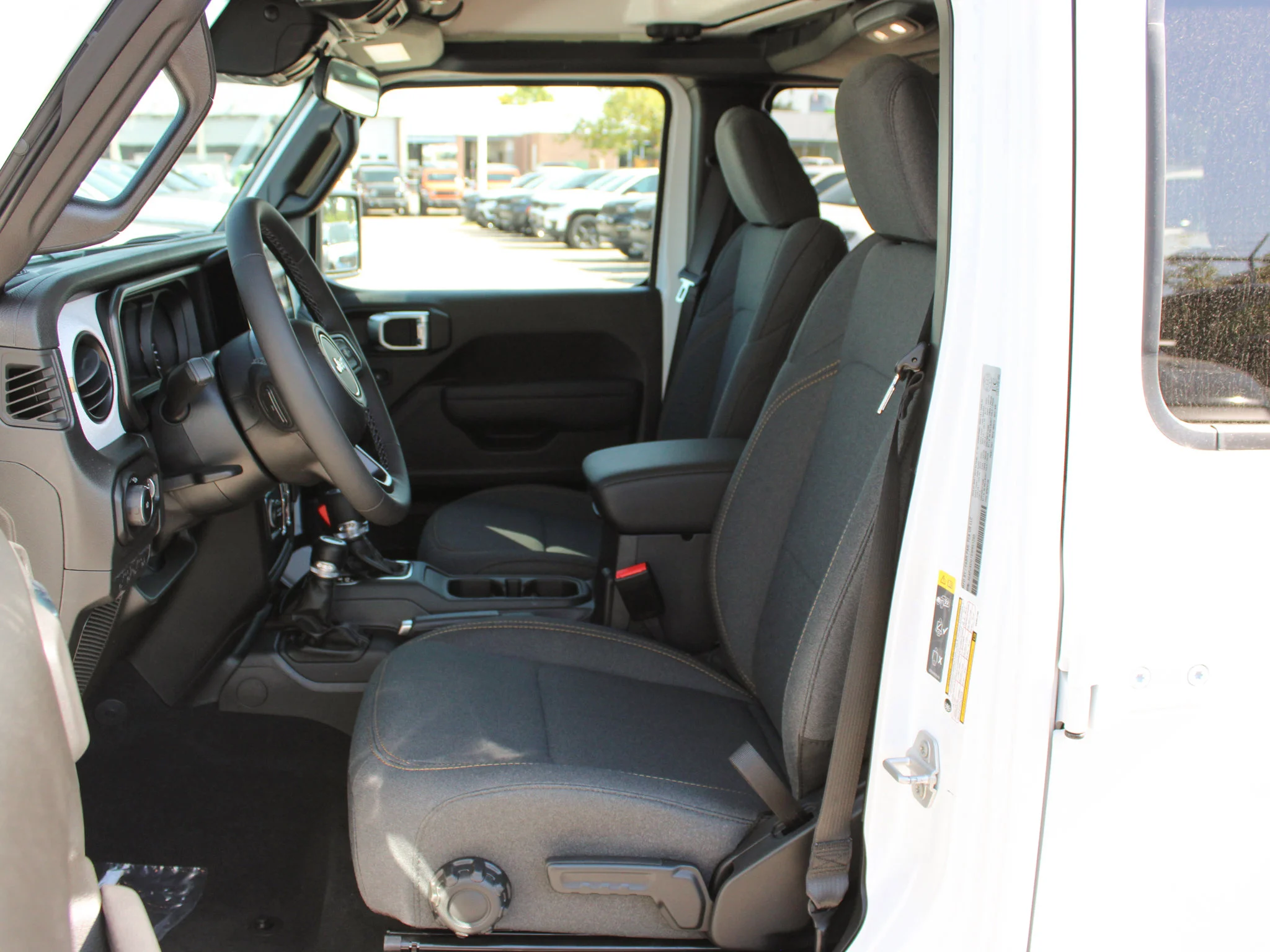Used 2025 White Jeep Sport S* 4 Door 4x4, Remote Start, Heated Seats/Wheel image 8