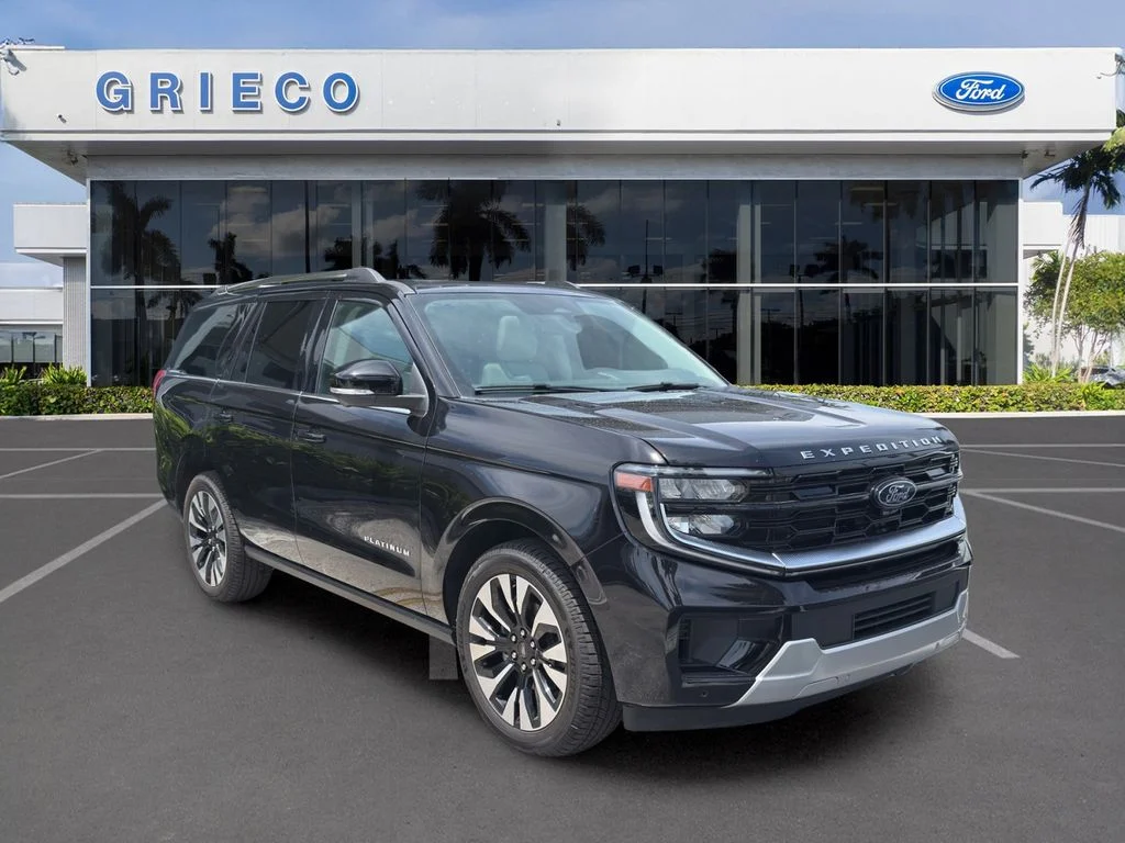 New 2026 Agate Black Metallic Ford Platinum® image 1
