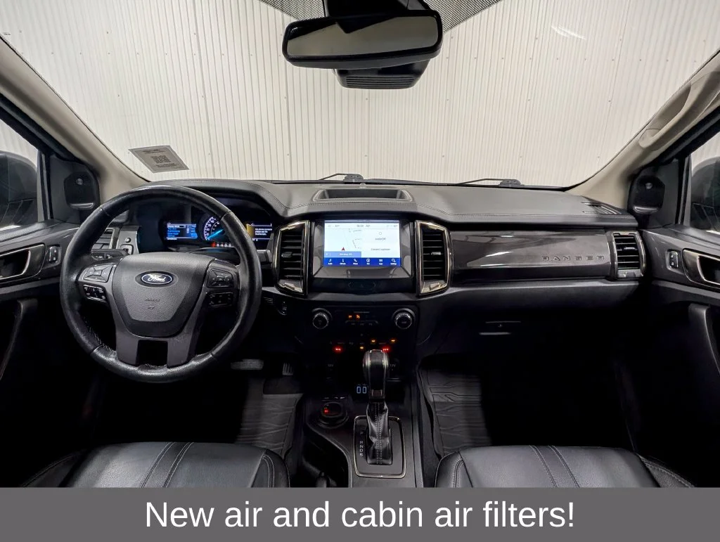 Certified Used 2022 Carbonized Gray Metallic Ford Lariat image 3