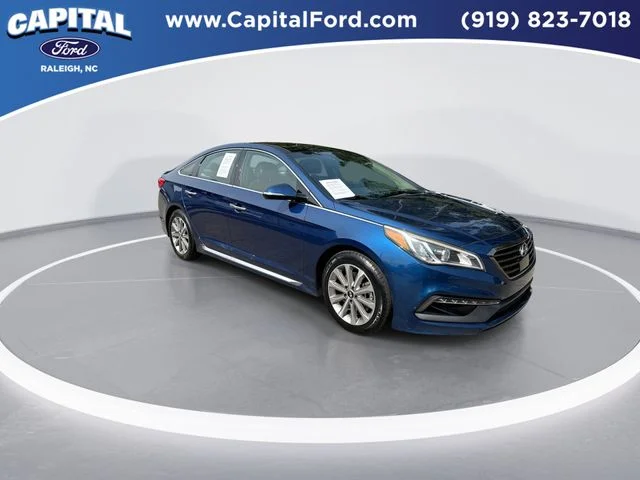 Used 2016 Blue Hyundai Limited image 2