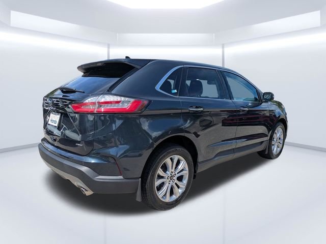 Used 2024 Blue Ford Titanium image 4