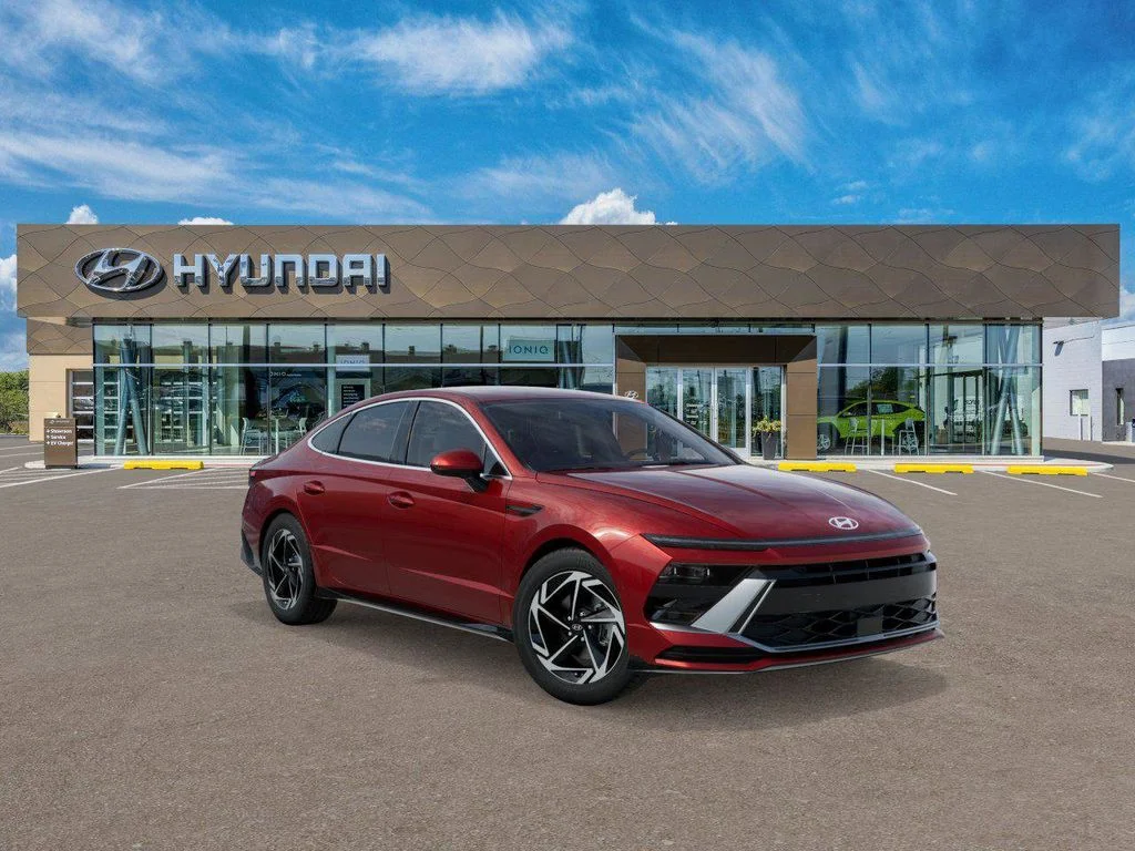 New 2026 Red Hyundai SEL Sport image 2